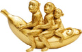 Monkeys on a Banana — Handmade Decorative Figurine