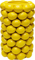 Tall Lemon Vase — Handmade Ceramic Decoration