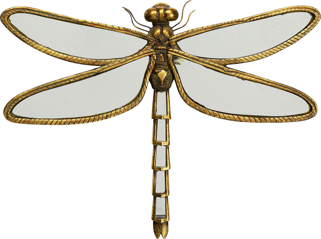 Mirrored Dragonfly — Handmade Wall Decoration