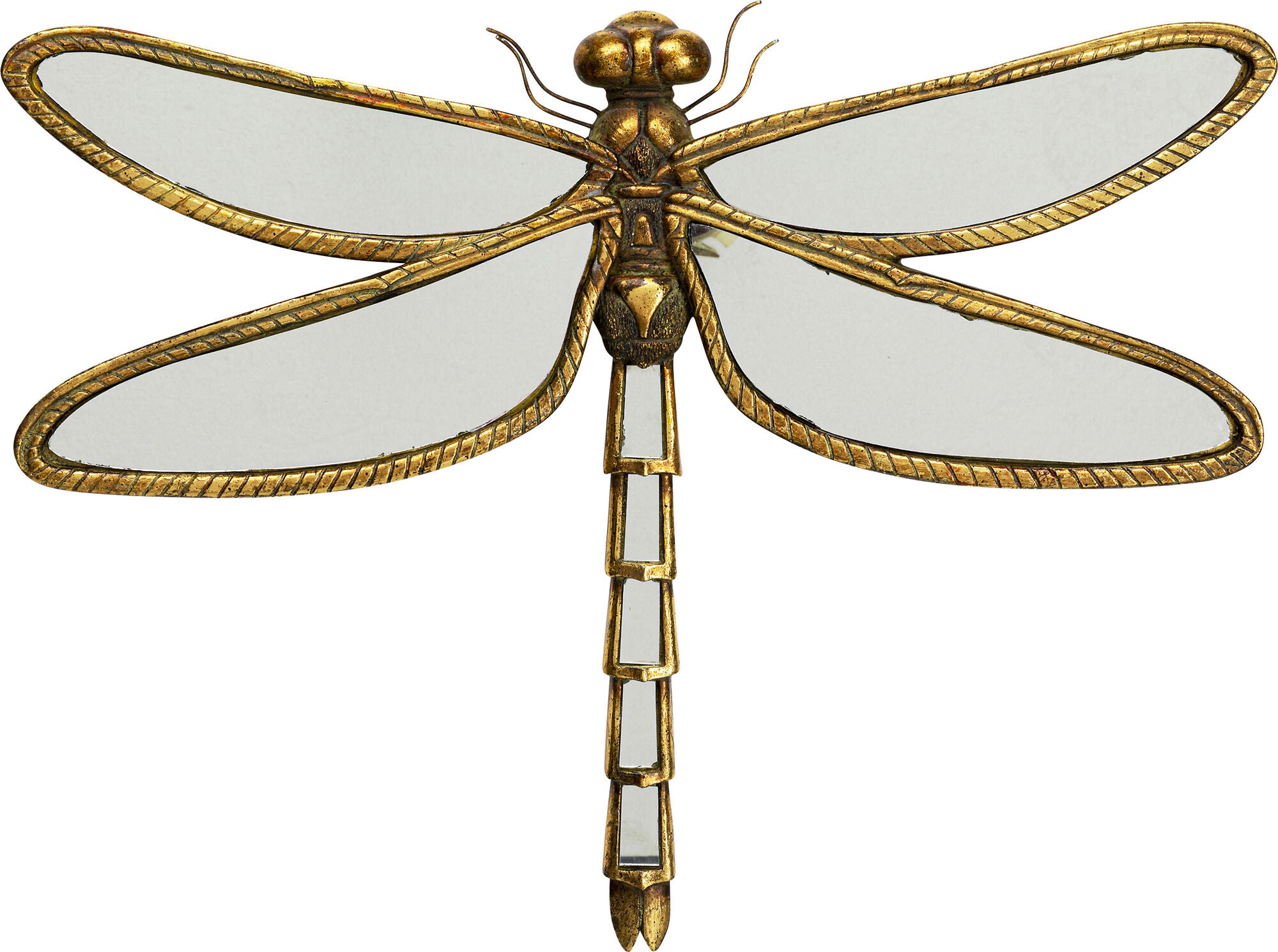 Mirrored Dragonfly — Handmade Wall Decoration