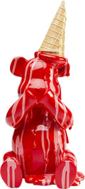 Ice Cream Bear — Handmade Decorative Figurine
