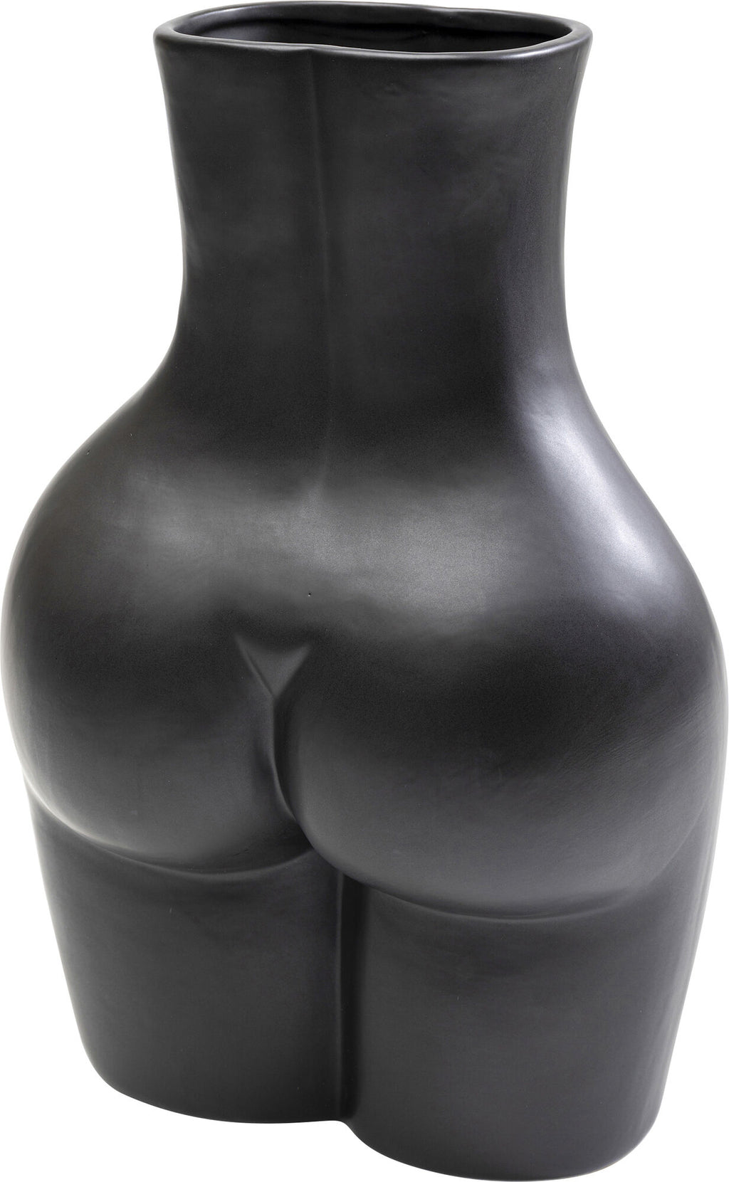 Black Body Vase — Handmade Ceramic Decoration