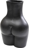 Black Body Vase — Handmade Ceramic Decoration