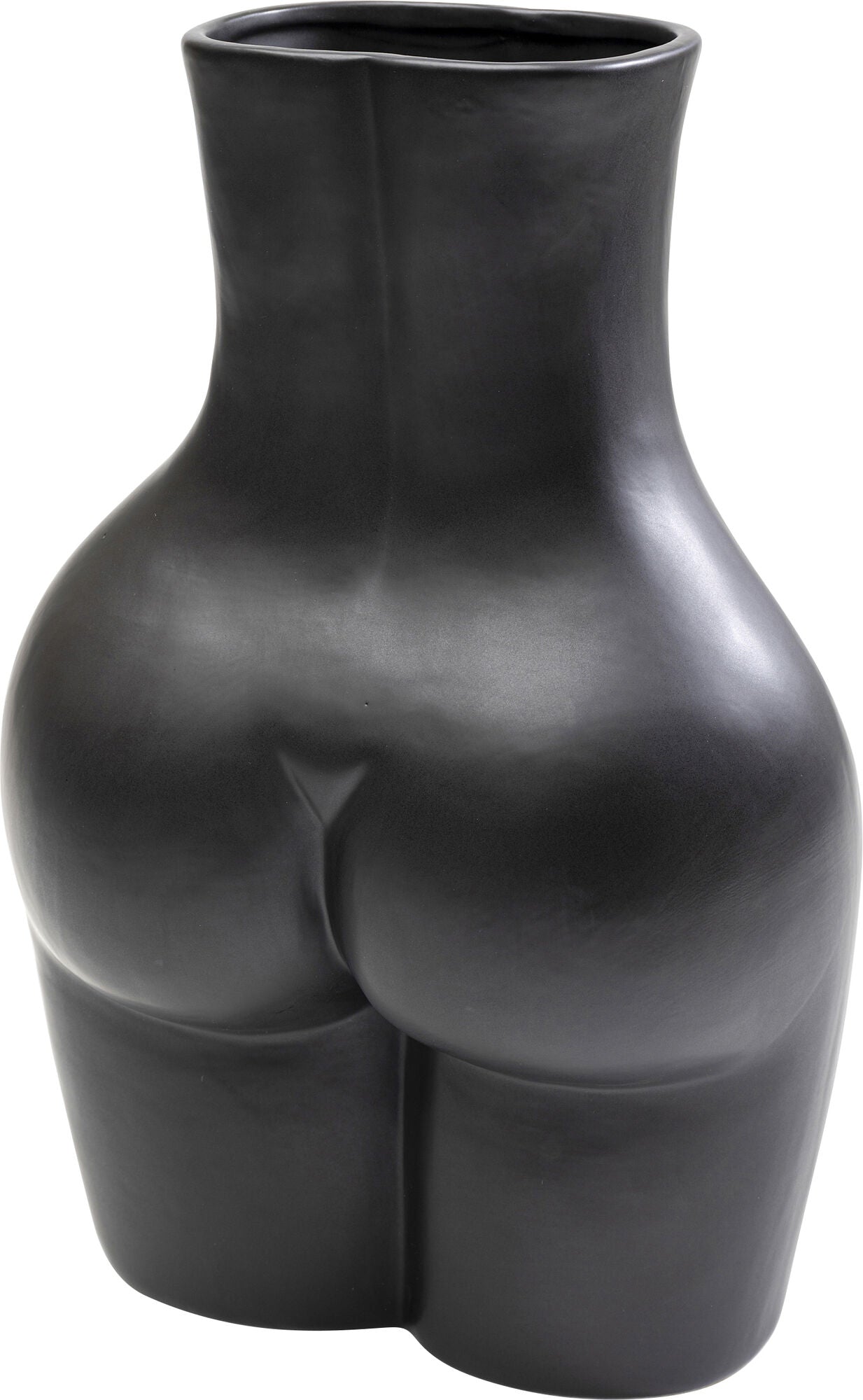 Black Body Vase — Handmade Ceramic Decoration