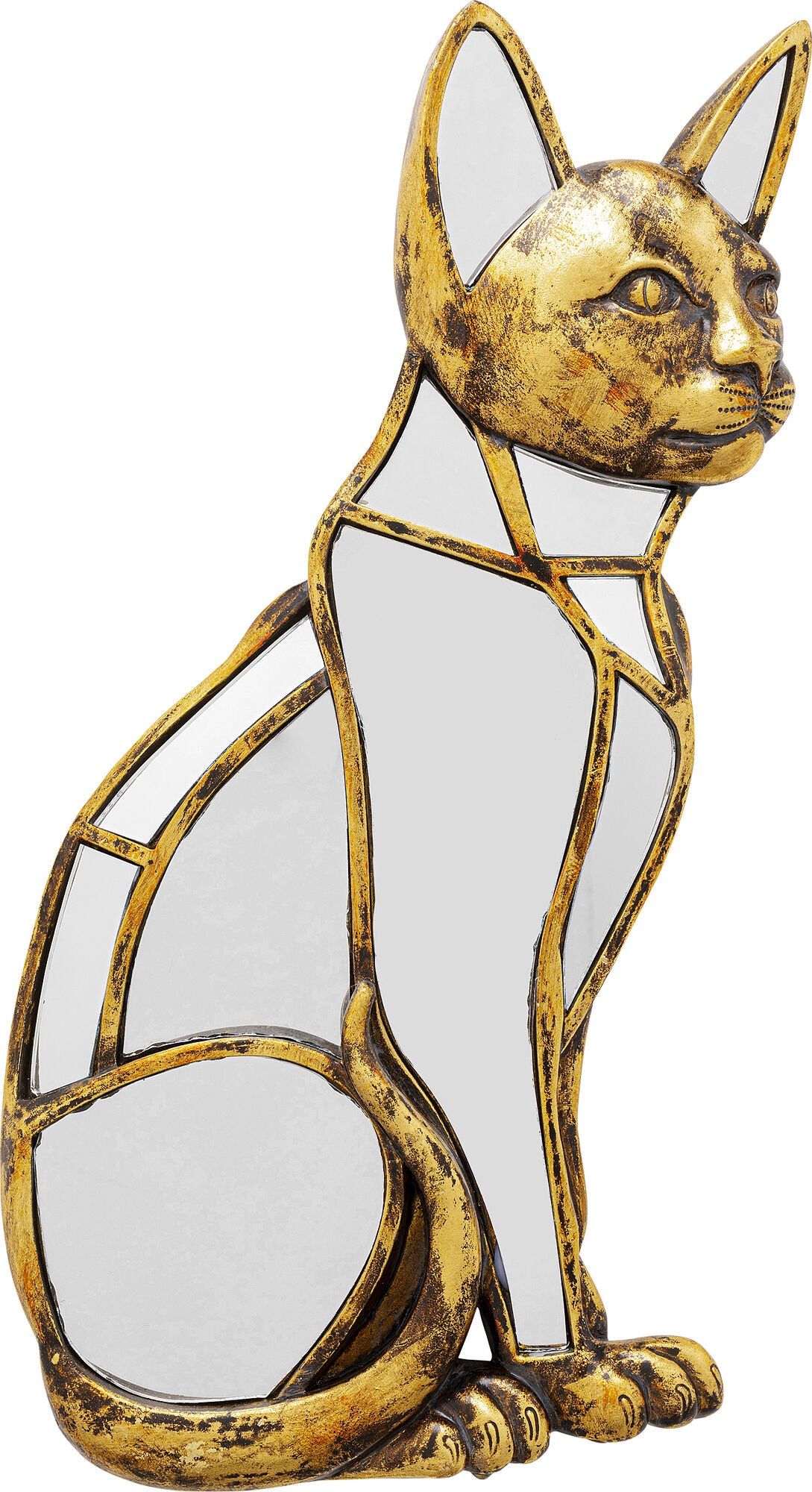 Mirrored Cat — Handmade Wall Decoration