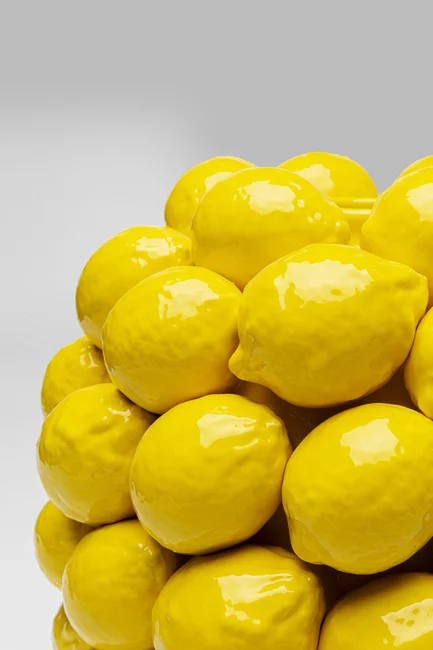 Lemon Vase — Handmade Ceramic Decoration