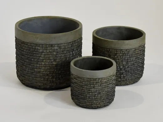 Stone Planter — Handmade Ceramic Plant Pot