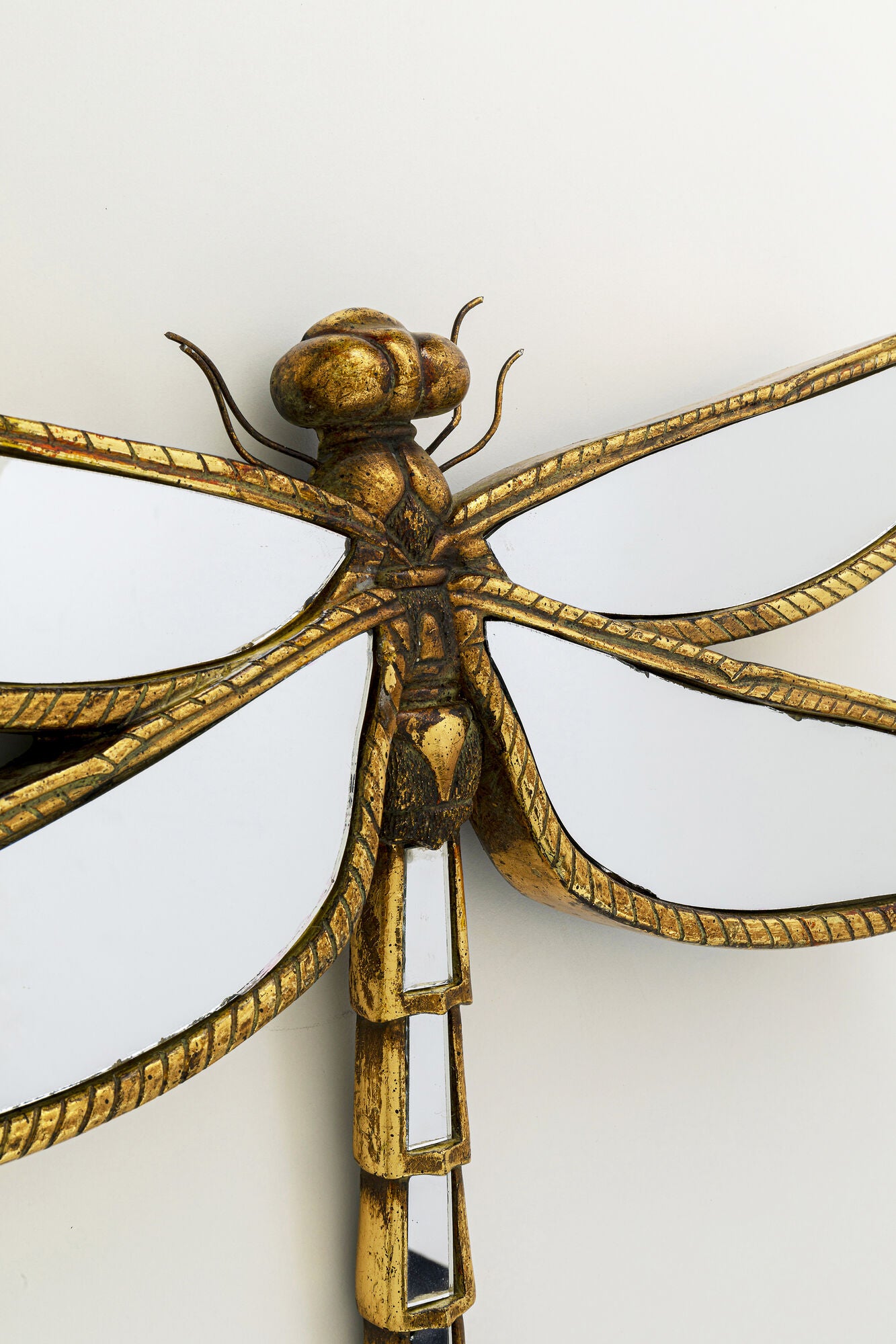 Mirrored Dragonfly — Handmade Wall Decoration
