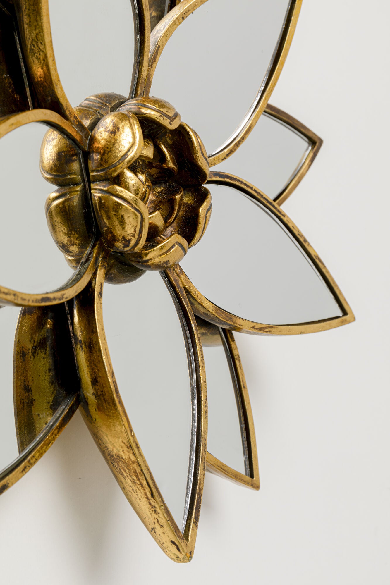 Mirrored Flower — Handmade Wall Decoration
