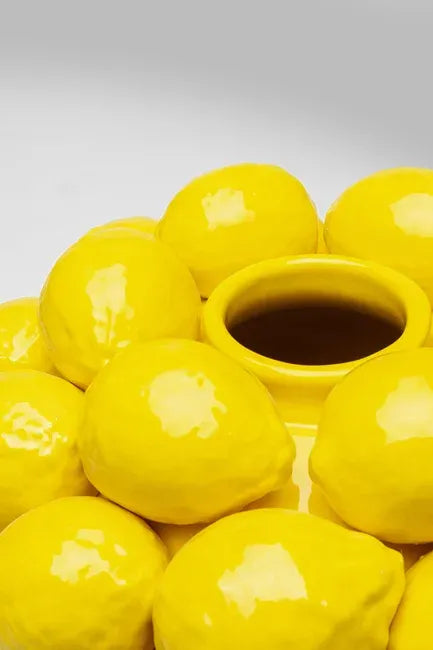 Lemon Vase — Handmade Ceramic Decoration