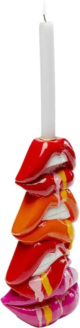 Lips Pop-Art Vase — Handmade Decoration