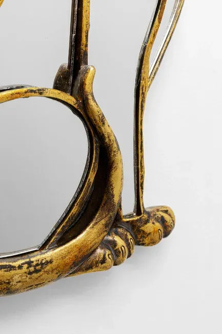 Mirrored Cat — Handmade Wall Decoration