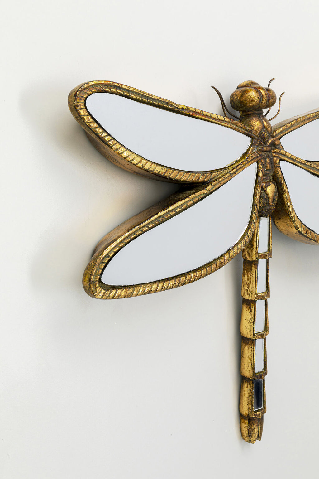 Mirrored Dragonfly — Handmade Wall Decoration