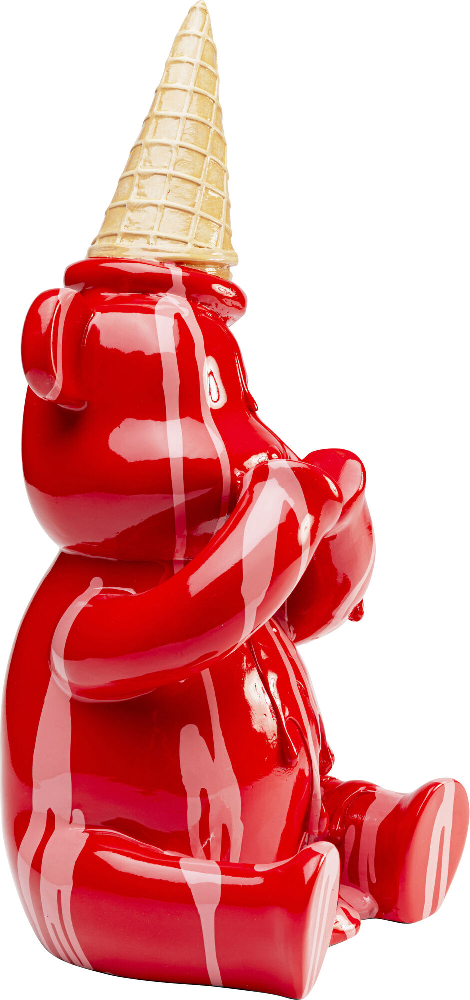 Ice Cream Bear — Handmade Decorative Figurine