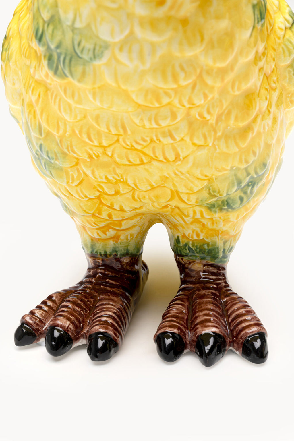 Ceramic Parrot — Handmade Decorative Figurine