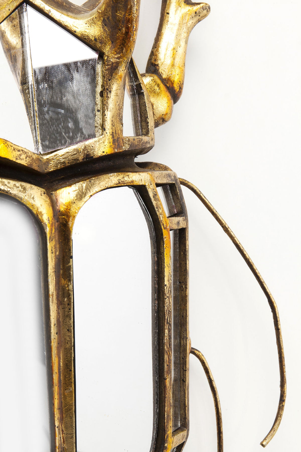 Mirrored Beetle — Handmade Wall Decoration