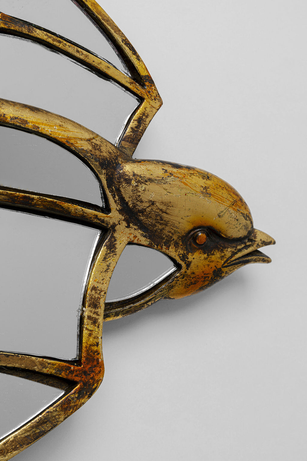 Mirrored Swallow — Handmade Wall Decoration